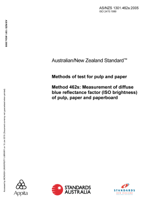 AS/NZS 1301.462S:2005
