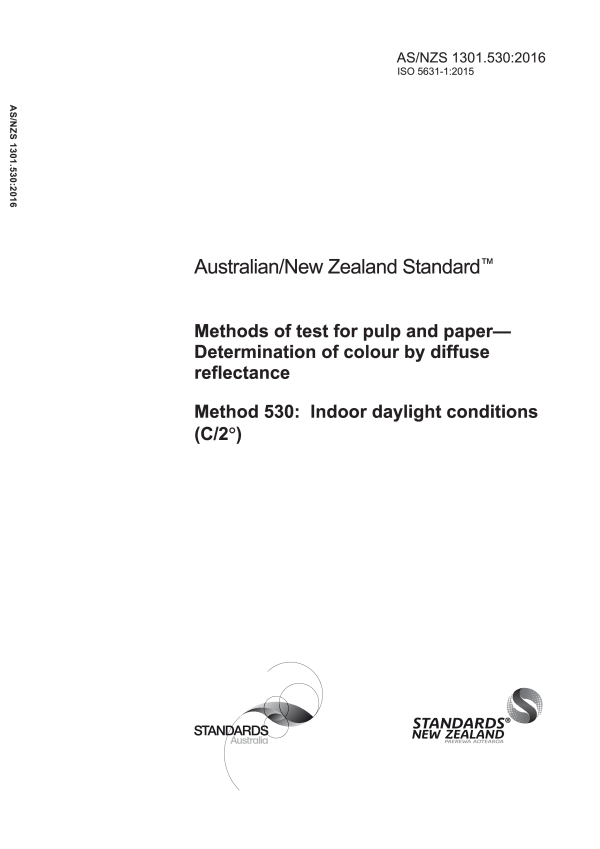 AS/NZS 1301.530:2016 AS/NZS 1301.530:2016