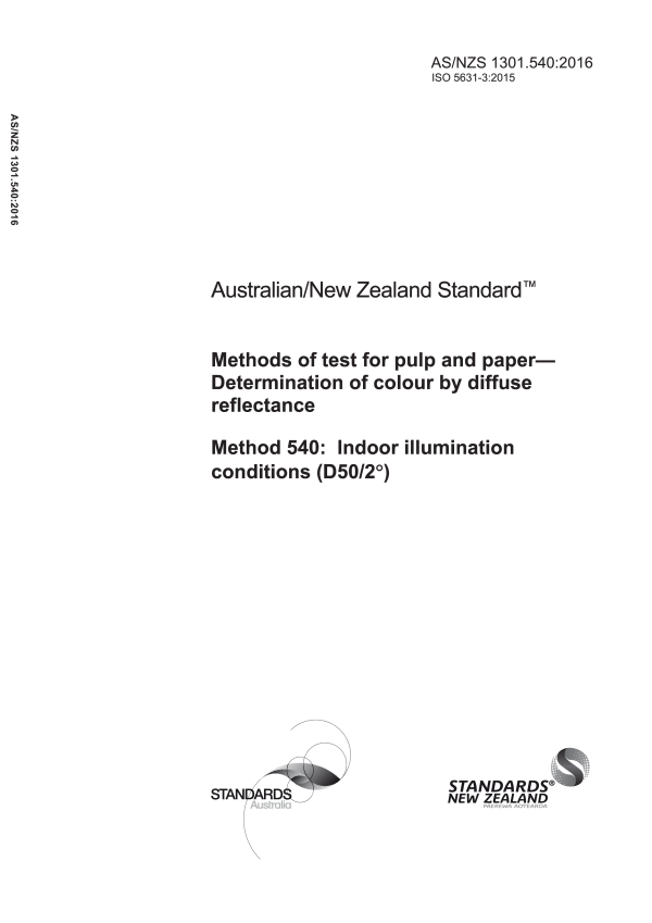 AS/NZS 1301.540:2016