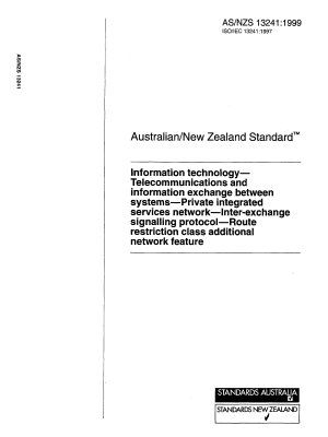 AS/NZS 13241:1999