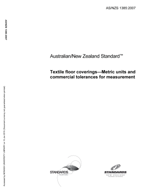 AS/NZS 1385:2007