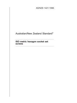 AS/NZS 1421:1996