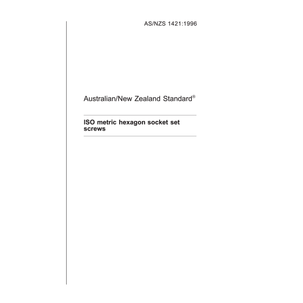 AS/NZS 1421:1996