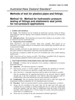 AS/NZS 1462.10:1998