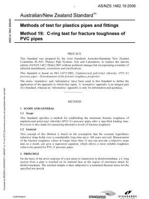 AS/NZS 1462.19:2006