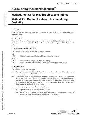AS/NZS 1462.23:2006