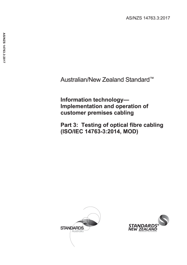 AS/NZS 14763.3:2017