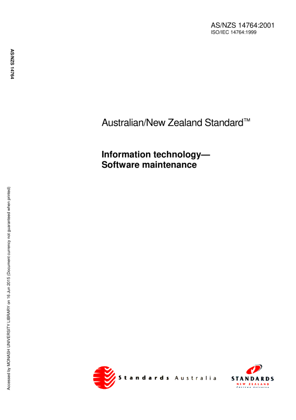 AS/NZS 14764:2001