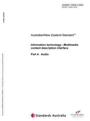 AS/NZS 15938.4:2003