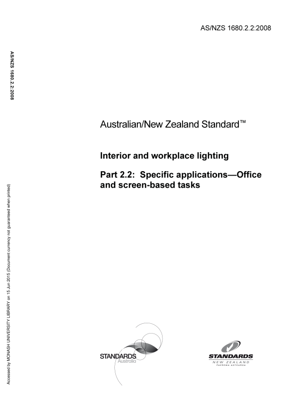 AS/NZS 1680.2.2:2008