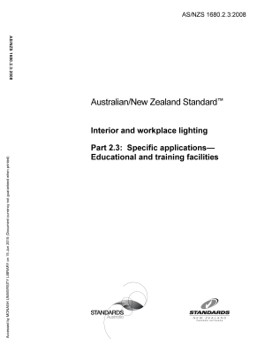 AS/NZS 1680.2.3:2008
