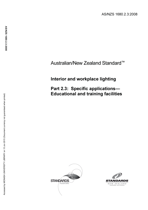AS/NZS 1680.2.3:2008
