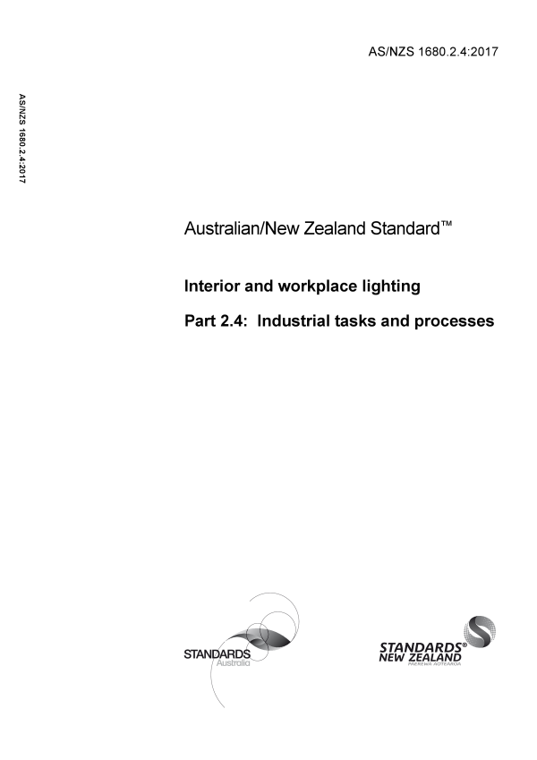 AS/NZS 1680.2.4:2017 AS/NZS 1680.2.4:2017