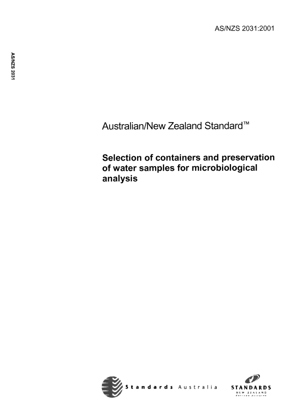 AS/NZS 2031:2001