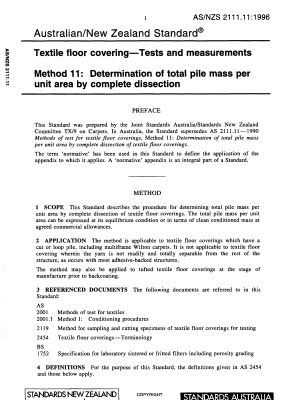 AS/NZS 2111.11:1996
