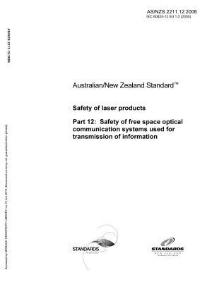 AS/NZS 2211.12:2006