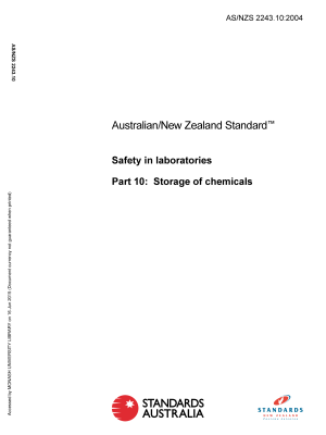 AS/NZS 2243.10:2004