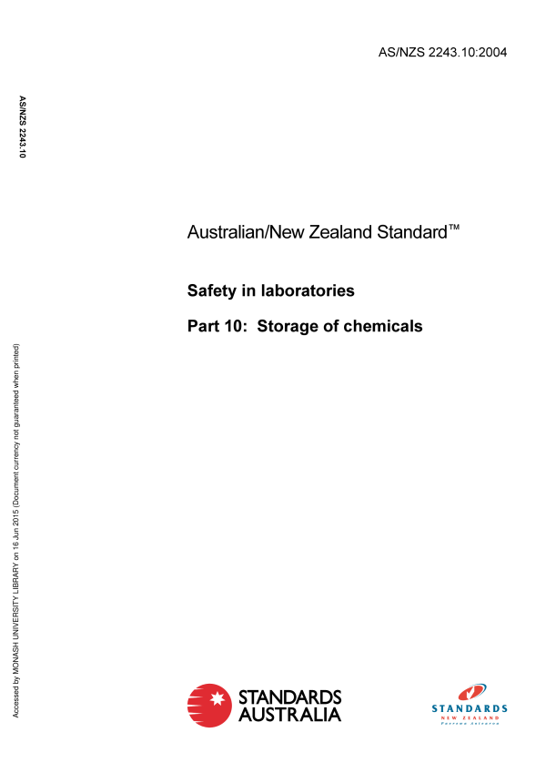AS/NZS 2243.10:2004 AS/NZS 2243.10:2004