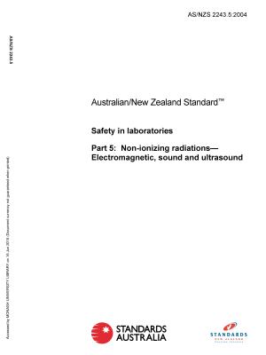 AS/NZS 2243.5:2004