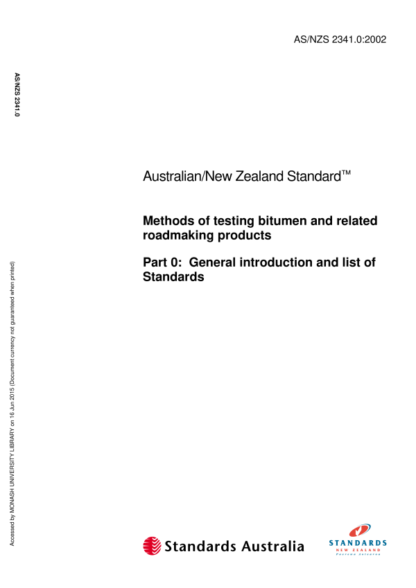 AS/NZS 2341.0:2002