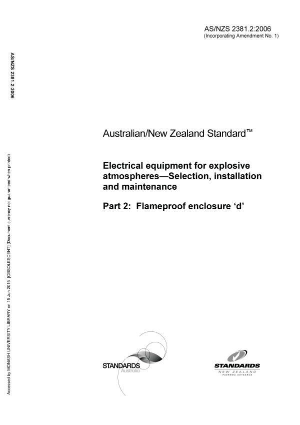 AS/NZS 2381.2:2006