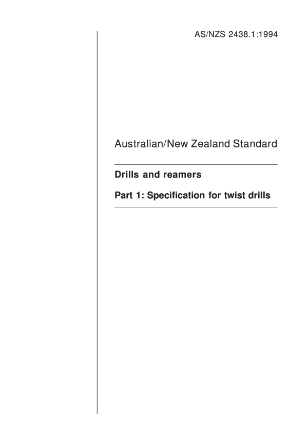AS/NZS 2438.1:1994
