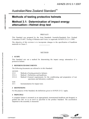 AS/NZS 2512.3.1:2007