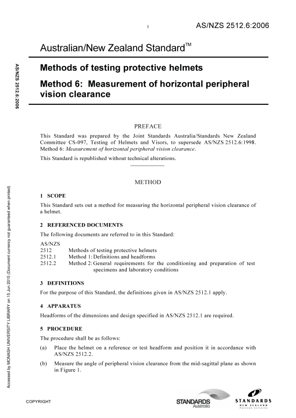 AS/NZS 2512.6:2006 AS/NZS 2512.6:2006