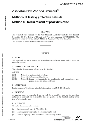 AS/NZS 2512.8:2006