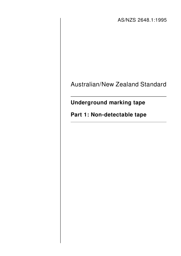 AS/NZS 2648.1:1995 AS/NZS 2648.1:1995