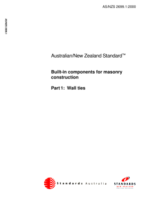 AS/NZS 2699.1:2000