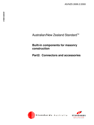 AS/NZS 2699.2:2000