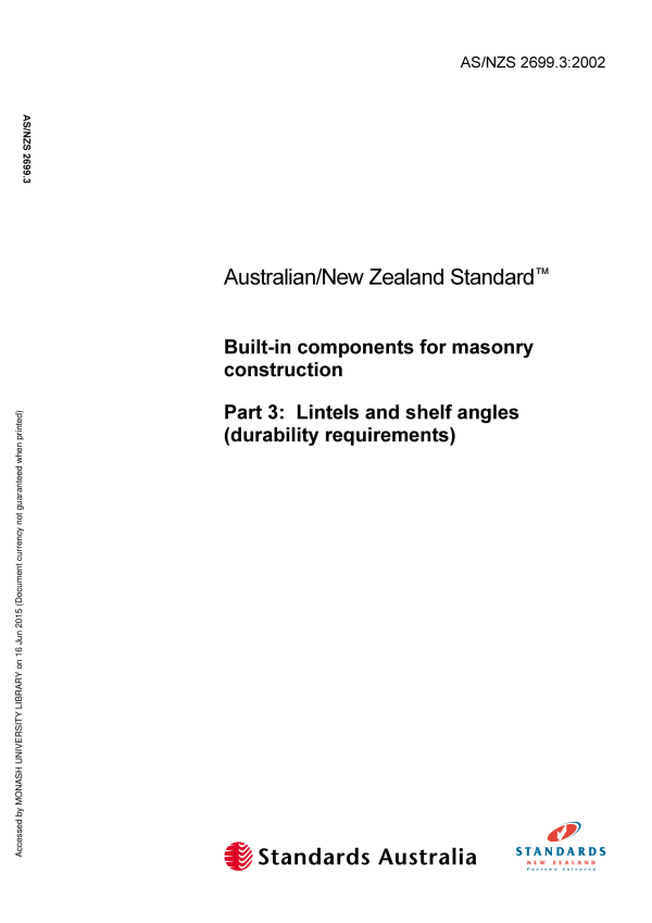 AS/NZS 2699.3:2002