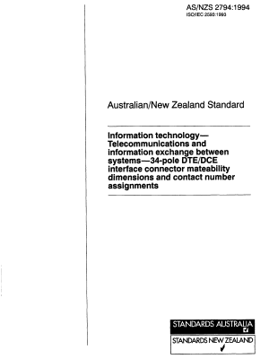 AS/NZS 2794:1994