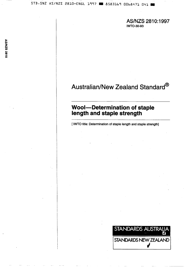 AS/NZS 2810:1997