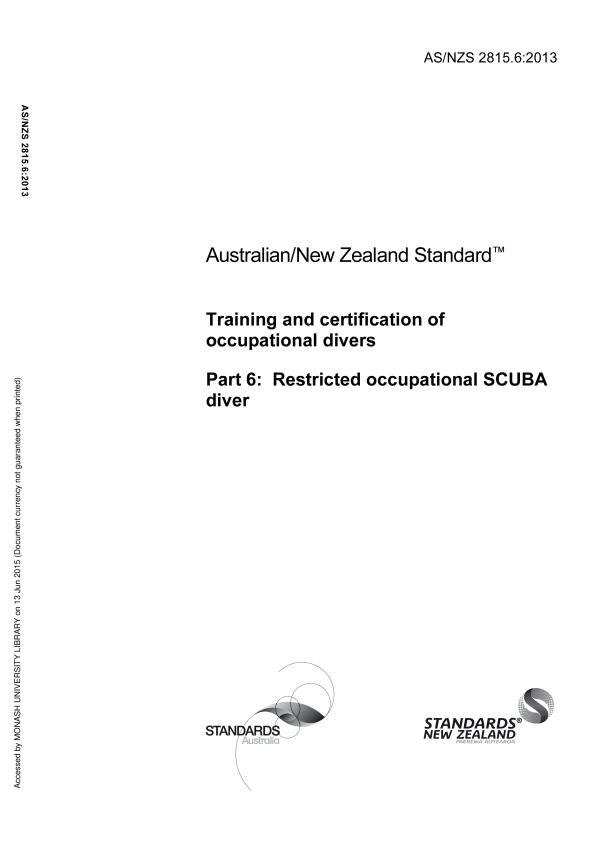 AS/NZS 2815.6:2013