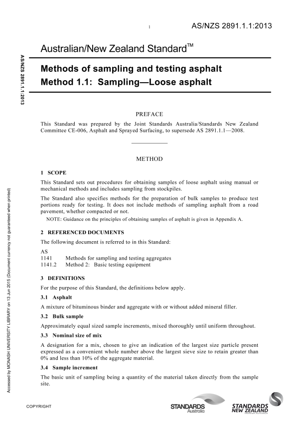 AS/NZS 2891.1.1:2013