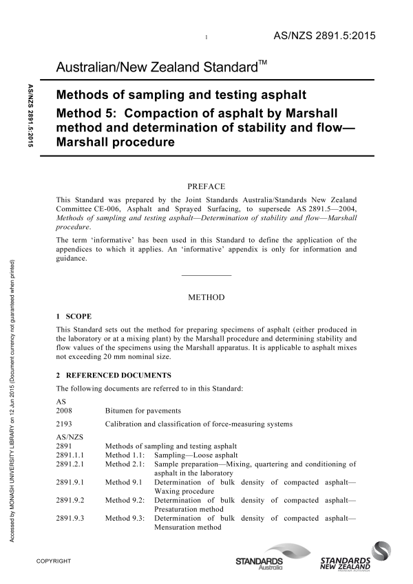 AS/NZS 2891.5:2015
