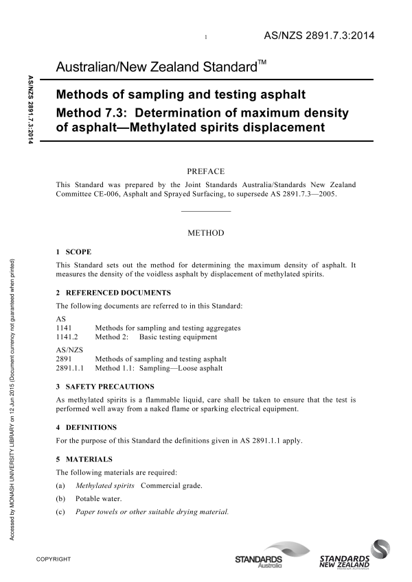 AS/NZS 2891.7.3:2014