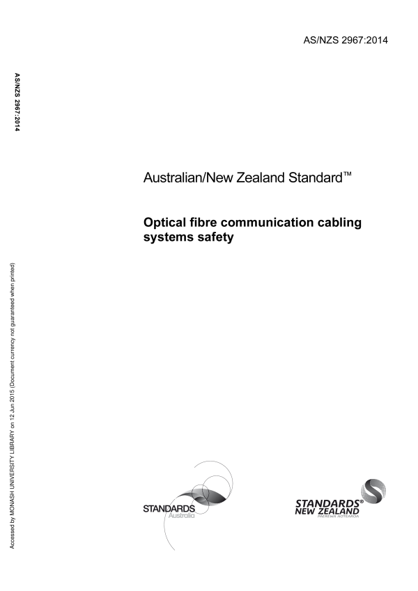 AS/NZS 2967:2014 AS/NZS 2967:2014