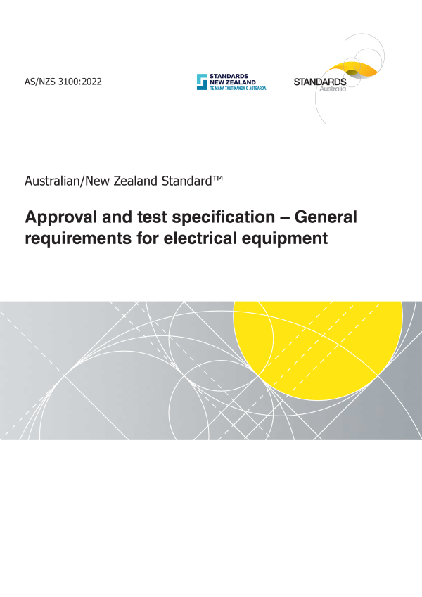 AS/NZS 3100:2022 AS/NZS 3100:2022