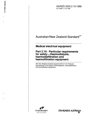 AS/NZS 3200.2.16:1999