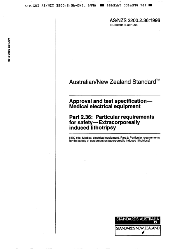 AS/NZS 3200.2.36:1998