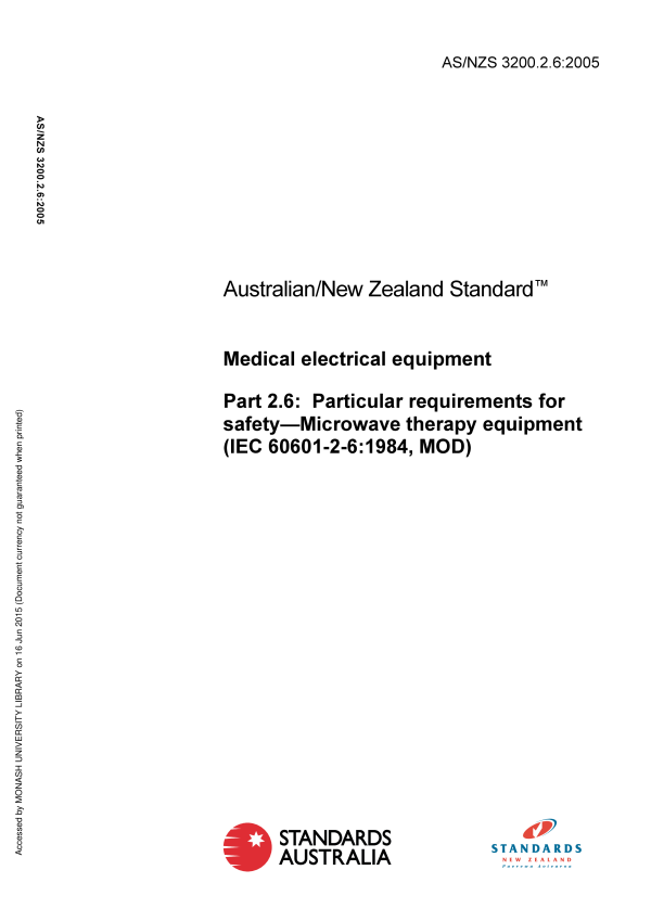 AS/NZS 3200.2.6:2005