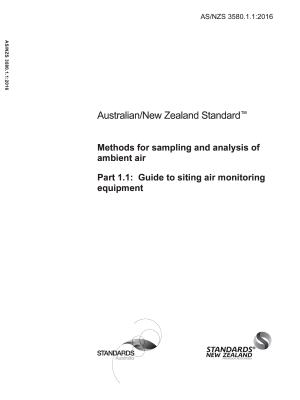 AS/NZS 3580.1.1:2016