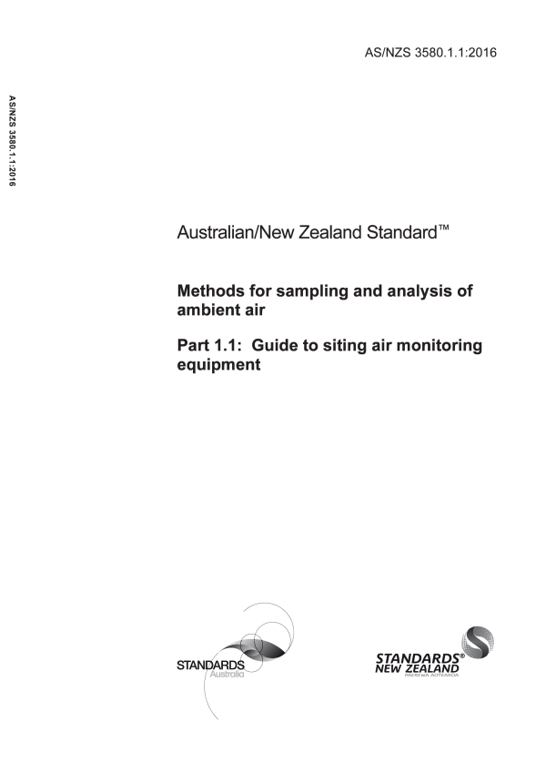 AS/NZS 3580.1.1:2016