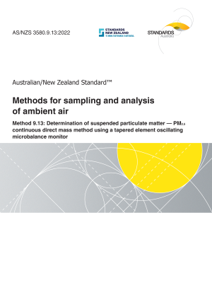AS/NZS 3580.9.13:2022
