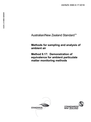 AS/NZS 3580.9.17:2018