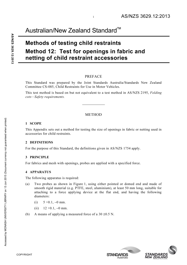 AS/NZS 3629.12:2013
