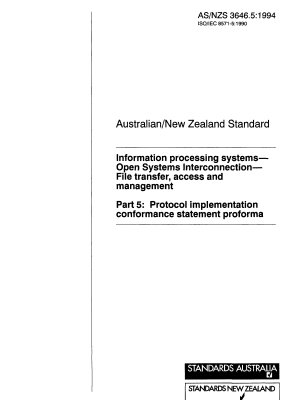 AS/NZS 3646.5:1994